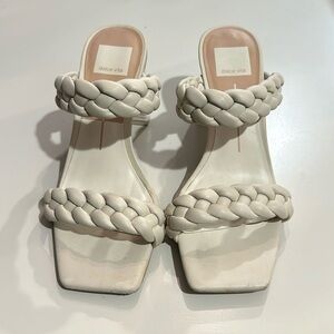 Size 8 Dolce Vita White Sandals